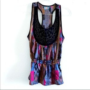 Plenty by Tracy Reese Silk Ruffle Sleeveless Blouse